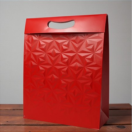 Caixa New Plus Relevo - Vermelho - 1 unidade - Cromus - Rizzo