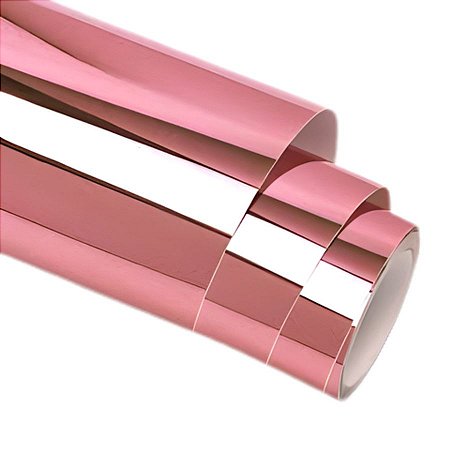 Vinil Adesivo Metalico 30cmx2m - Rose Gold  - 1 unidade - Rizzo