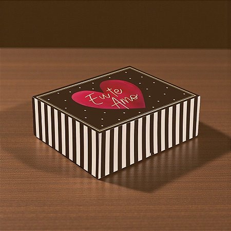 Cesta Na Caixa - Eu Te Amo - 1 unidade - Cromus - Rizzo