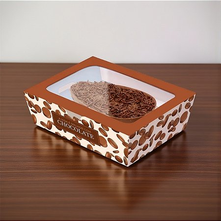 Caixa Pratice Para Meio Ovo - Cobertura - 6 unidades - Cromus - Rizzo