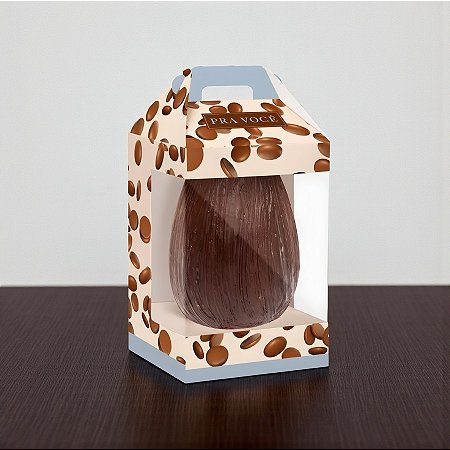 Caixa New Maleta Para Ovo Com Visor - Cobertura - 6 unidades - Cromus - Rizzo