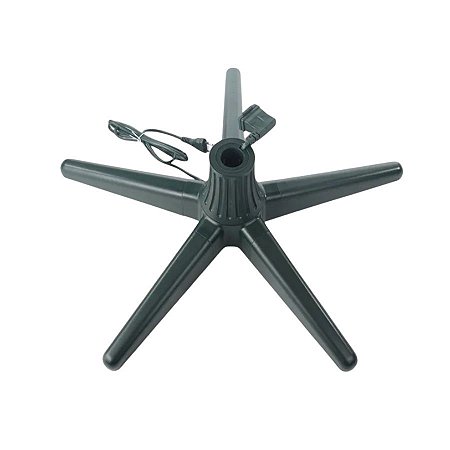 Base Giratória Verde para Árvore - 20x63x63cm - 110V - 1 unidade - Cromus - Rizzo