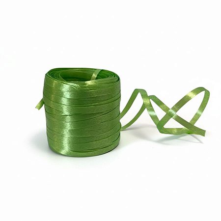 Rolo Fitilho Verde Limão - 5mmx50m  - 1 unidade - EmFesta - Rizzo