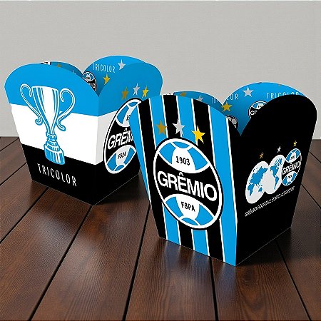 Cachepot - Grêmio - 8,5x9cm - 4 unidades - Regina - Rizzo