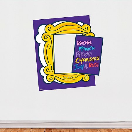Decoração de Porta - Friends - 20x23cm - 1 unidade - Regina - Rizzo