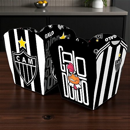 Cachepot - Atlético Mineiro - 8,5x9cm - 4 unidades - Regina - Rizzo