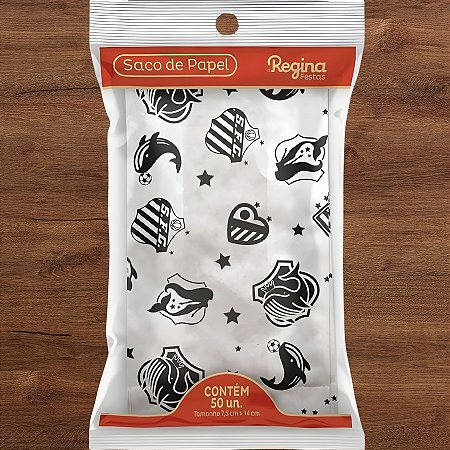 Saco de Papel - Santos - 7,5x14cm - 50 unidades - Regina - Rizzo