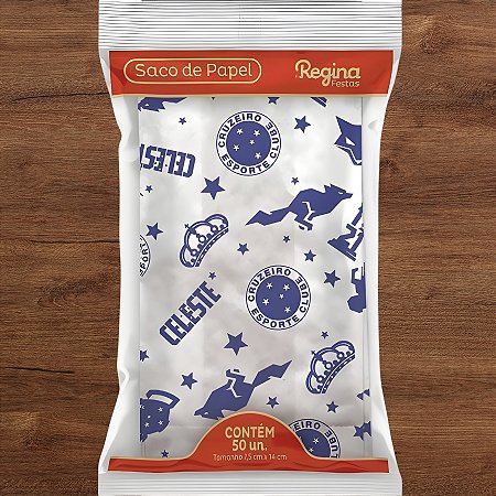 Saco de Papel - Cruzeiro - 7,5x14cm - 50 unidades - Regina - Rizzo