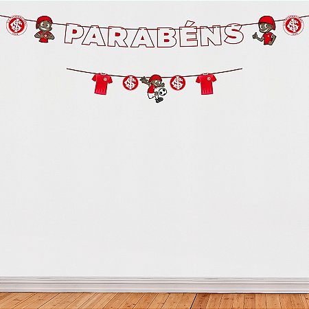 Faixa Decorativa Temática "Parabéns" - Internacional - 160x12cm - 1 unidade - Regina - Rizzo