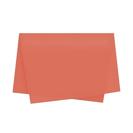 Papel de Seda - 50x70cm - Terracota - 100 unidades - Rizzo