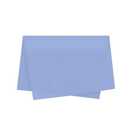 Papel de Seda - 50x70cm - Azul Serenity - 100 unidades - Rizzo