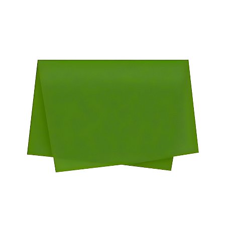 Papel de Seda - 50x70cm - Verde Pistache - 100 unidades - Rizzo