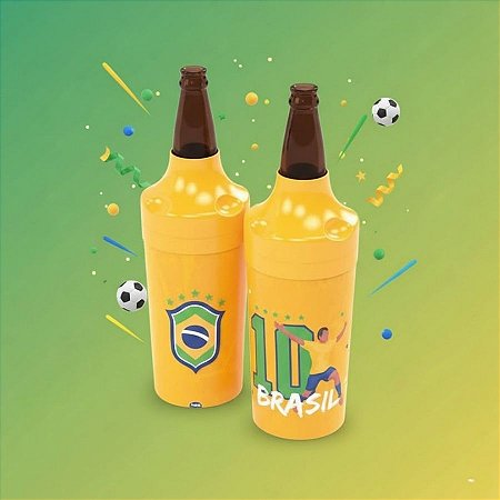 Porta Garrafa - Brasil  - 1 unidade - Plasútil - Rizzo