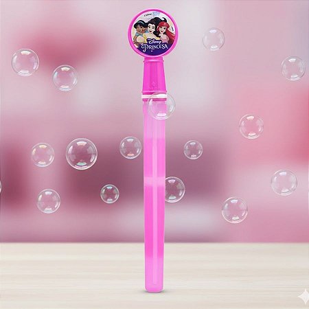Lembrancinha Big Bolha de Sabão - Princesas - 37cm - 1 unidade - Disney Original - Rizzo