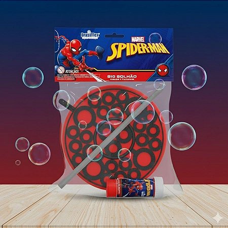 Kit Lembrancinha Big Bolhão - Homem Aranha - 1 unidade - Disney Original - Rizzo