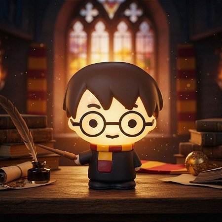 Luminária Harry Potter - Harry Potter - 25,5cm - 1 unidade - Rizzo