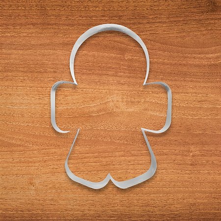 Cortador Gingerbread - Ref.445 - 20x29x4cm - 1 unidade - RR Cortadores - Rizzo