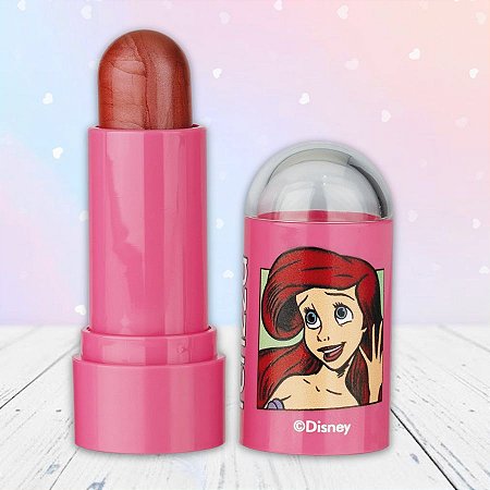 Blush Stick - Princesas - Treasure - 7g - 1 unidade - Disney Original - Rizzo