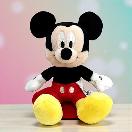 Pelúcia de Ombro - Mickey Mouse - 10cm - 1 unidade - Disney Original - Rizzo