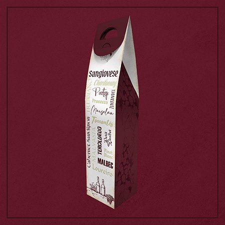 Caixa para Garrafa - Wine - 30x8x8cm - 5 unidades - Regina - Rizzo