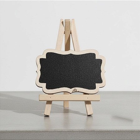 Mini Lousa Decorativa em MDF - 12x8cm - 1 unidade - Rizzo
