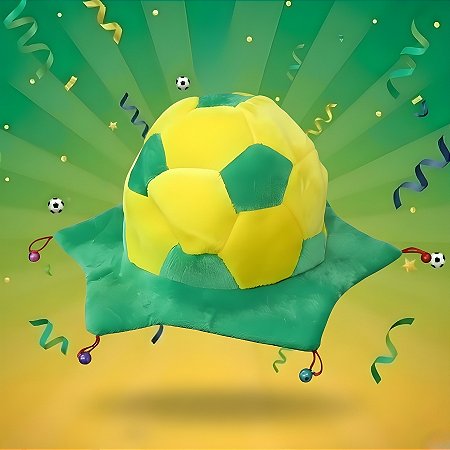 Cartola Brasil - Bola de Futebol com Sinos - 1 unidade - Rizzo