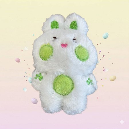 Brinquedo Para Pet de Páscoa - Coelhinho Verde - 14x8cm - 1 unidade - Rizzo