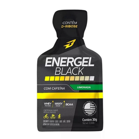 Energel Black com cafeína sabor Limão