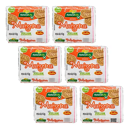 Bolacha Maizena Sem Glúten Kodilar 112g - 6 unidades