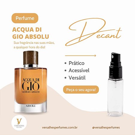 Perfume Acqua Di Gio Absolu Eau de Parfum