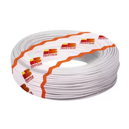 Cabo Flexível 4,00mm Branco - Ibérica