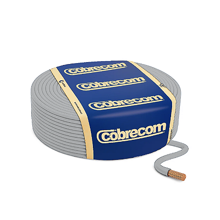 Cabo Flexível 1,50mm Cinza - Cobrecom