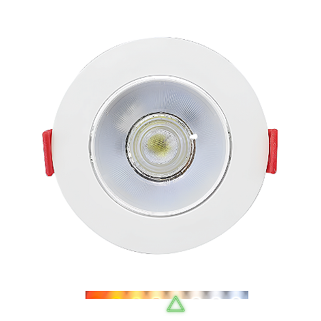 Spot LED de Embutir Redondo 5W 350lm 4000K Luz Neutra – Opus