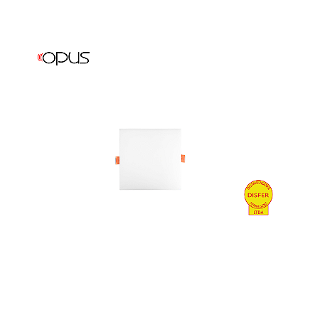 Painel LED 2 em 1 Sobrepor e Embutir Quadrado 15W 4000K 1450lm - Opus OPS 30357