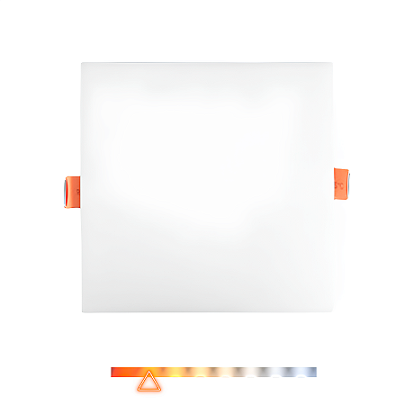 Painel LED 2 em 1 Sobrepor e Embutir Quadrado 30W 3000K 2200lm - Opus OPS 36076