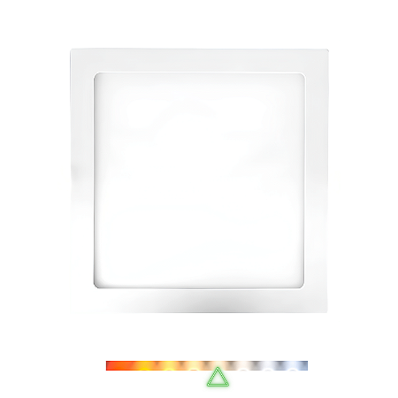 Painel LED de Sobrepor Quadrado 24W 4000K 1920lm - Opus OPS 30487