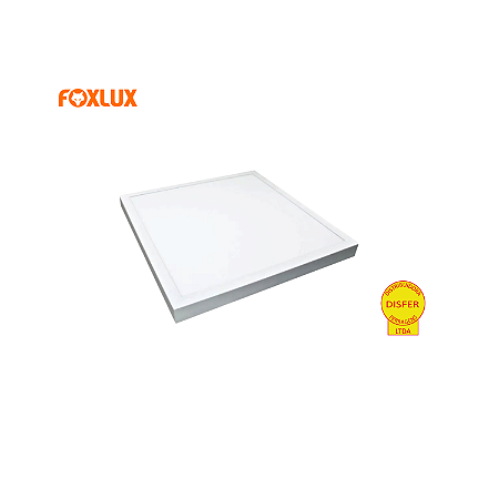 Painel LED de Sobrepor Quadrado 30W 6500K 2400lm - Foxlux LED90.168