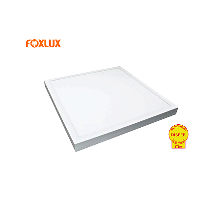 Painel LED de Sobrepor Quadrado 45W 6500K 3600lm - Foxlux LED90.169
