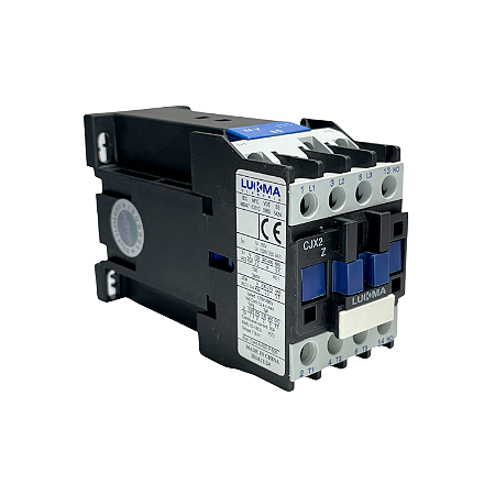Contator Corrente Contínua Tripolar + 1NA CJX2-0910Z 9A 24Vdc  - Lukma