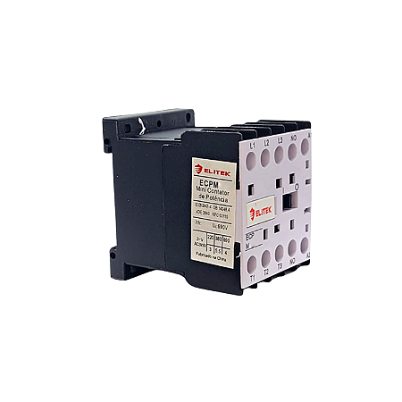 Contator Mini NC6-1210 12A  3P+1NA 220V - Elitek