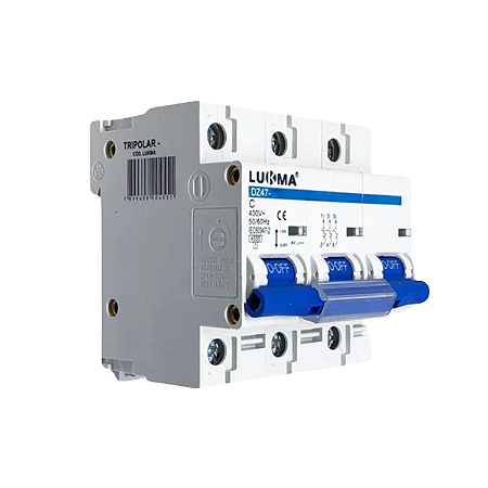 Disjuntor Tripolar DIN 100A - Lukma