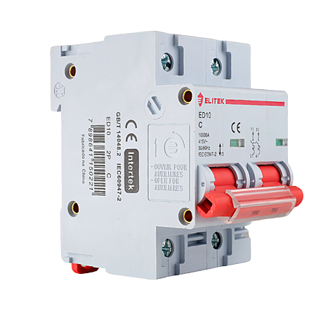 Disjuntor Bipolar DIN 125A - Elitek