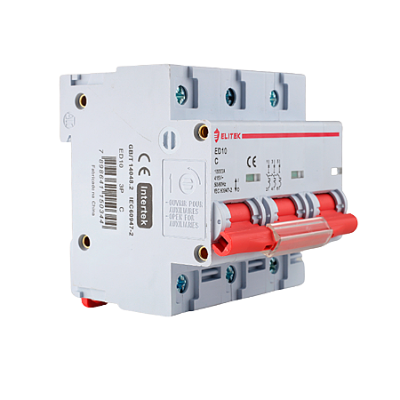 Disjuntor Tripolar DIN 125A - Elitek