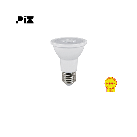 Lâmpada LED PAR20 7W 525lm 6500K - Pix