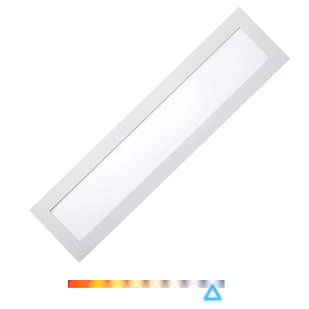 Painel LED de Embutir Retangular 20W 6500K - Pix
