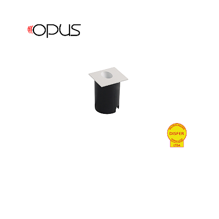 Balizador de Parede LED Vision Nano 2W 3000K 65lm IP65 Bivolt - Opus