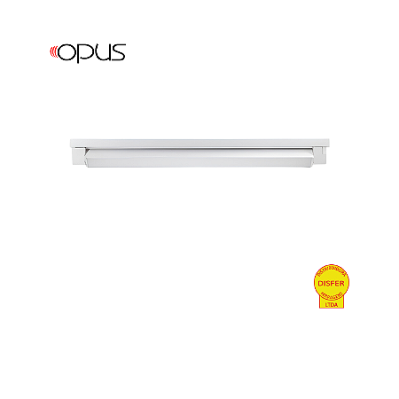 Luminária de Trilho Eletrificado LINEA Direcionável 113cm 30W 3000K 1950lm - Opus