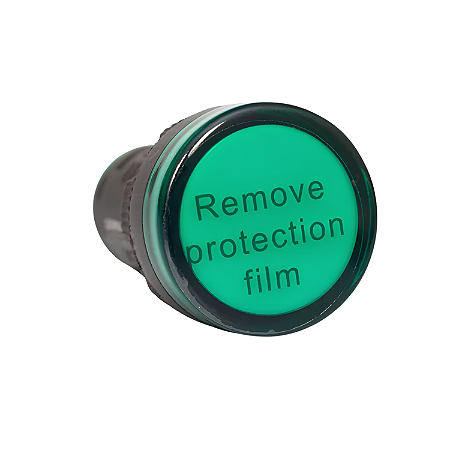 Sinaleiro 22mm com LED 220V Verde - Lukma