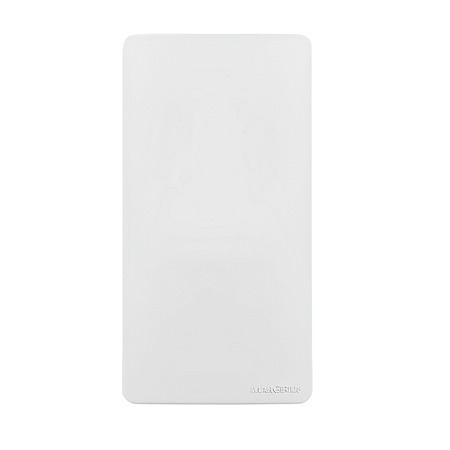 Placa Cega para Condulete 3/4 Branca – Linha Sleek - MarGirius
