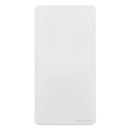 Placa Cega para Condulete 1" Branca – Linha Sleek - MarGirius